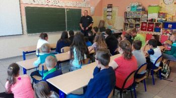 Bezpieczne wakacje 2019 - spotkanie z policjantem