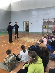 Spotkanie ze Strażą Pożarną