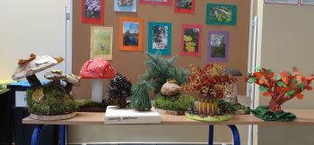 Leśny konkurs plastyczny